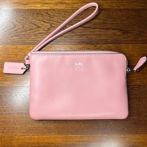 Coach zip pouch wallet